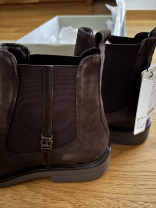 Trzewiki botki Lasocki z CCC r. 38 czekoladowe nowe jesienne