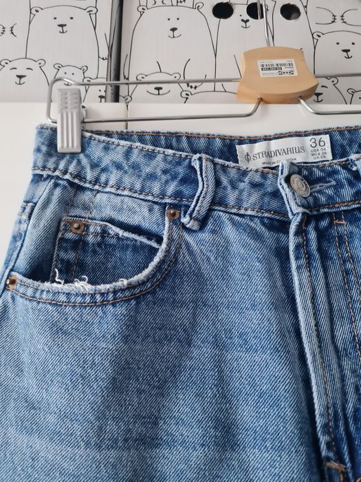 Jeansy stradivarius vintage 36