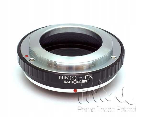 Adapter redukcja Contax RF na Nikon-S FX Fuji X-Pro1, X-E1 K&F Concept