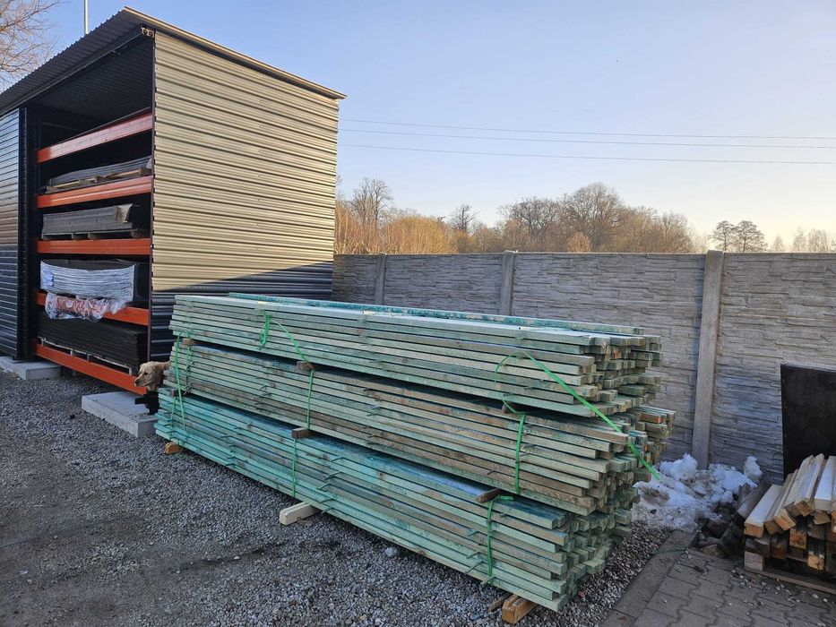 Łaty drewniane impregnowane 40x60 kontr-łaty kontr-łaty 25x50