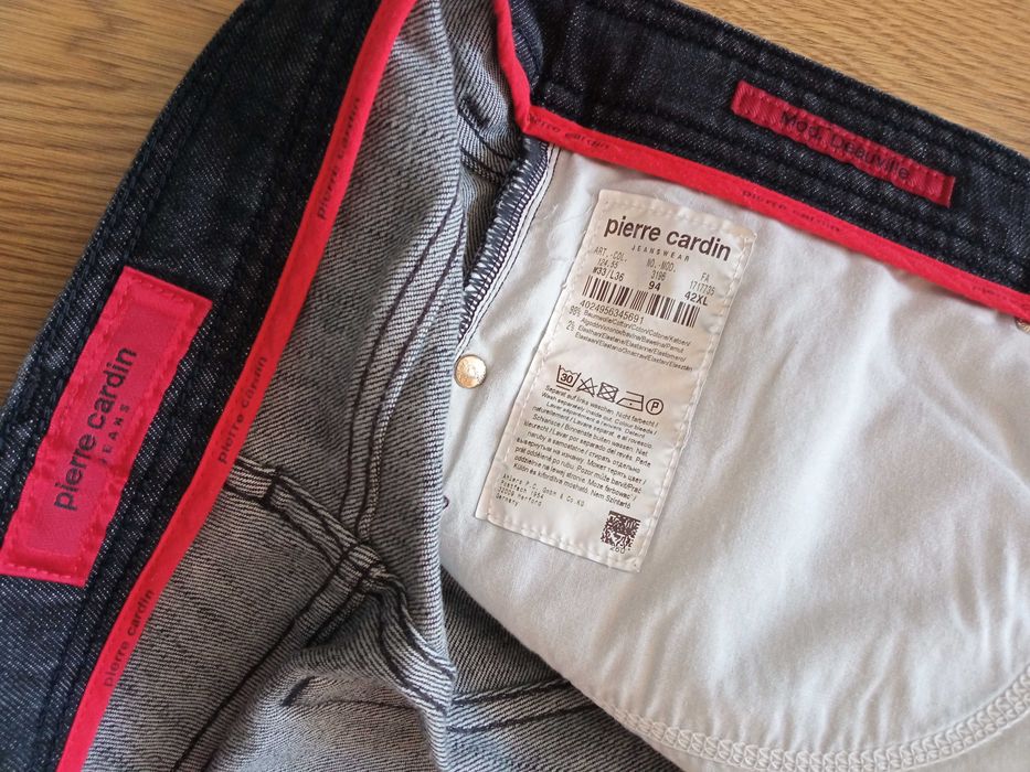 Pierre Cardin Deauville spodnie męskie jeans. W33 L36 (42 XL).Stan bdb