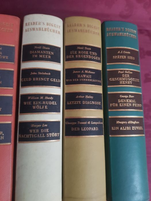 6 livros da Reader's Digest