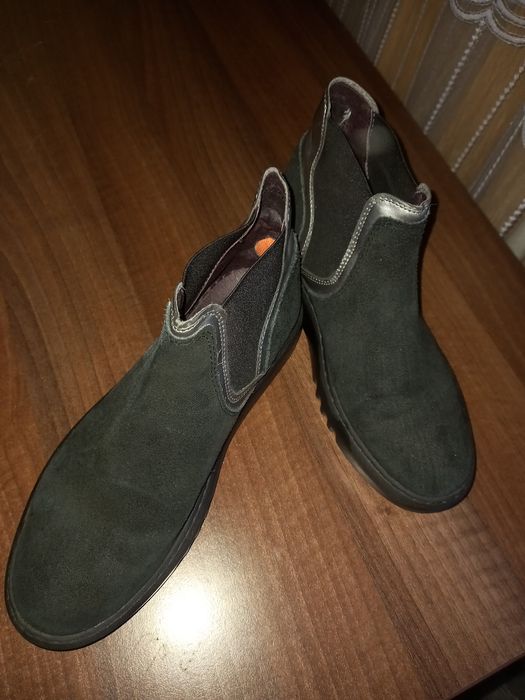 Черевики ботінки замша 36 челсі