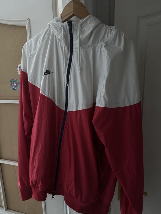 Kurtka wiatrówka nike windrunner bieganie polskie kolory retro 90s 80s