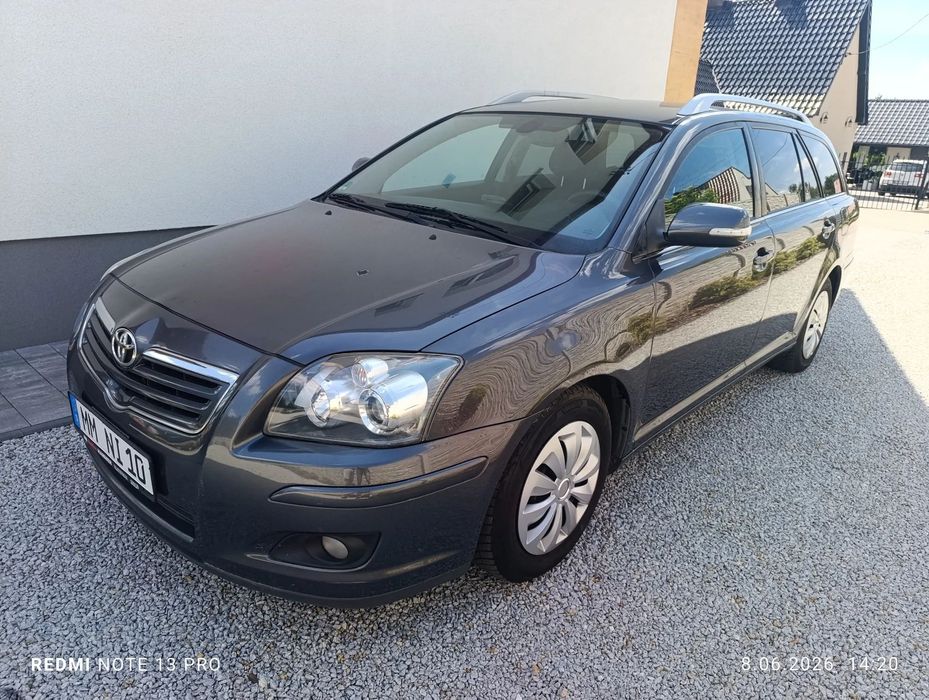 Toyota Avensis *1.8 benzyna*niski przebieg*import Niemcy*opłacony*bez wkładu*