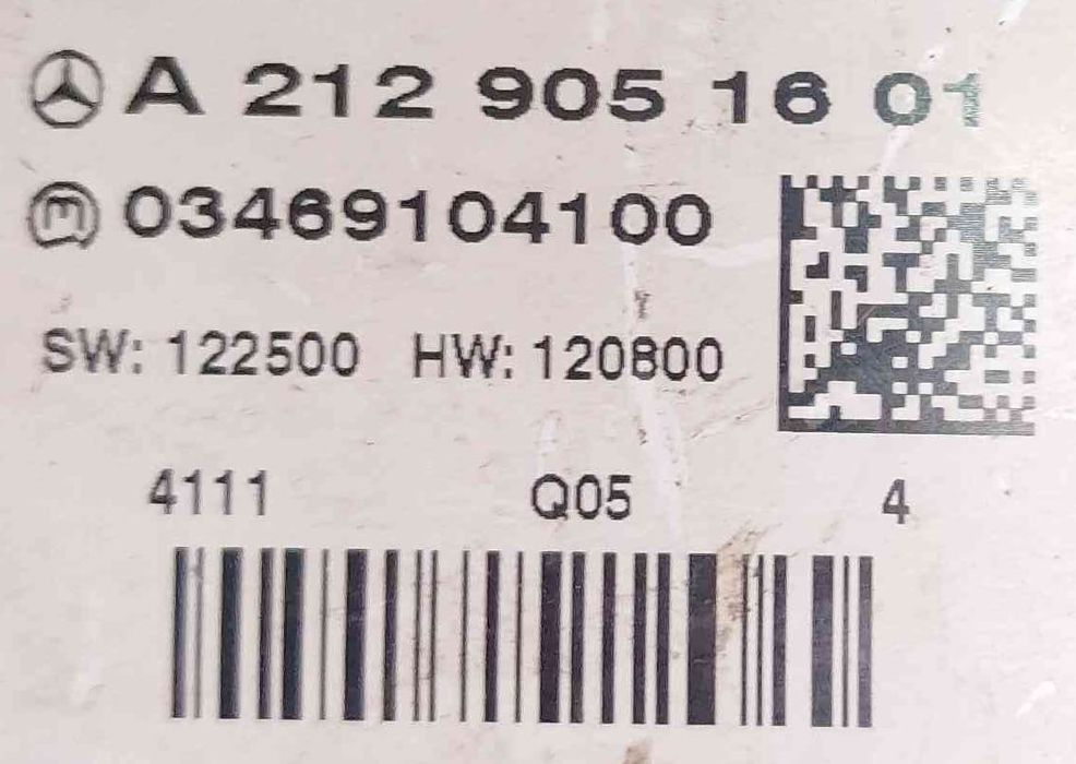 Conjunto de Botões A2129051601 - MERCEDES-BENZ E-CLASS
