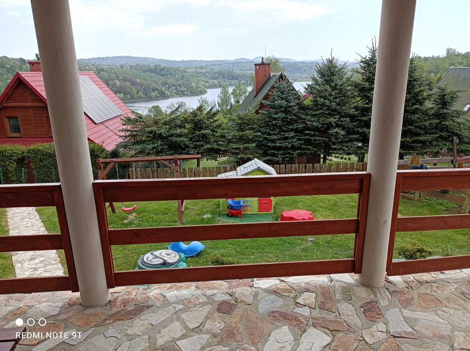 Domek  w Bieszczadach z widokiem nad Solinę