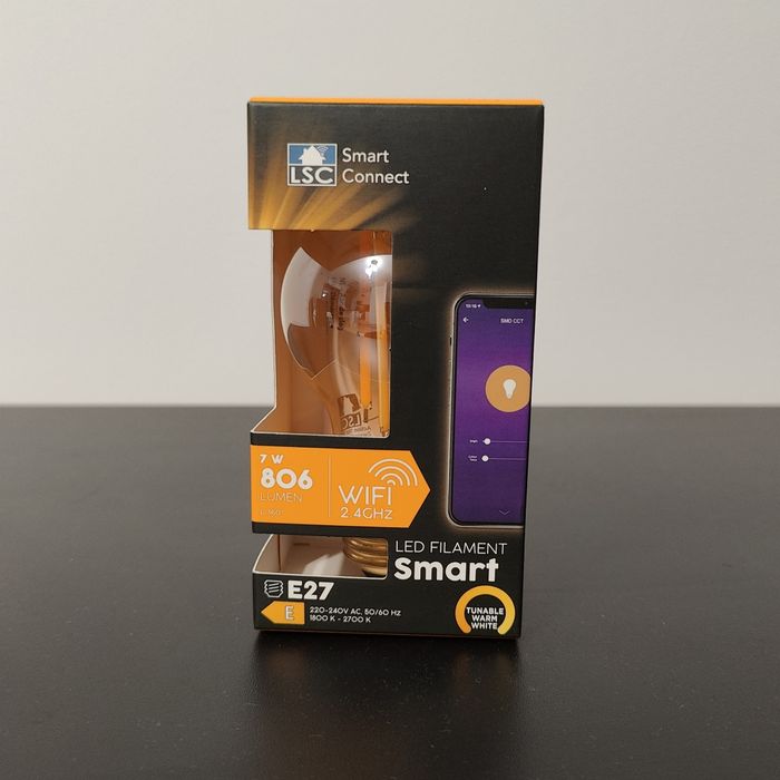 Zestaw LSC Smart Connect: ściemniacz ścienny + 2 żarówki LED e14 i e27