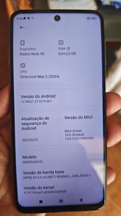 Redmi note 9s 6/128