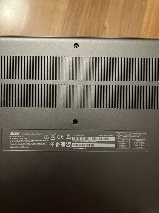 Portátil Acer Chromebook plus 514 Ryzen 5