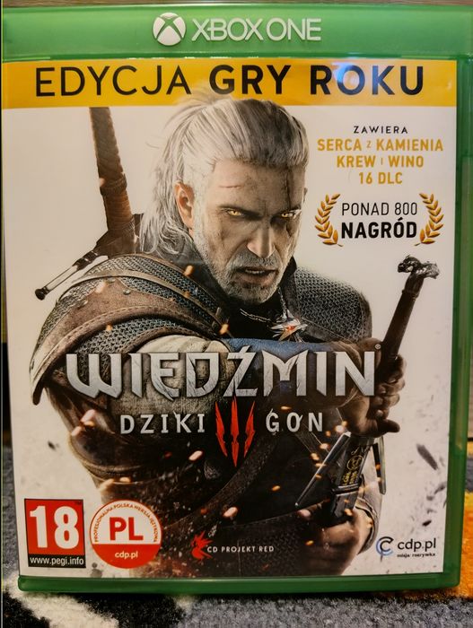 Zestaw 3 Gier Xbox One / Series X – Wiedźmin 3 GOTY, Quantum Break, Wolfenstein II