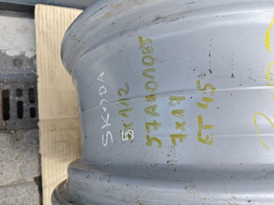 Felga alu 5x112 17" Skoda Karoq J7 ET45