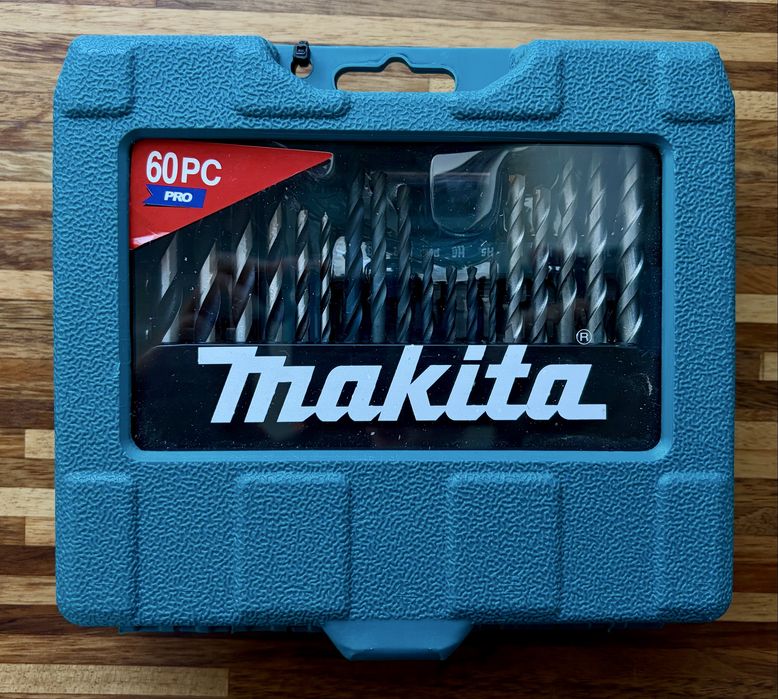 Makita Zestaw akcesoriów 60szt (wiertła, bity, nasadki) (P-90358)