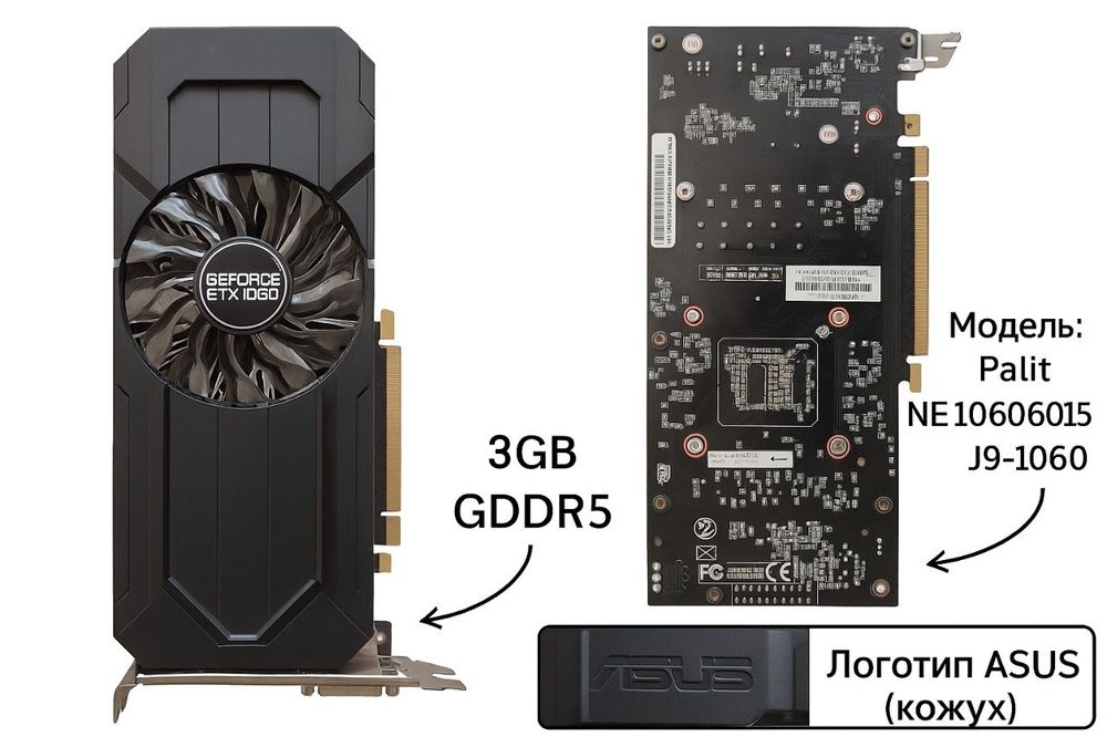 GTX 1060 3GB GDDR5