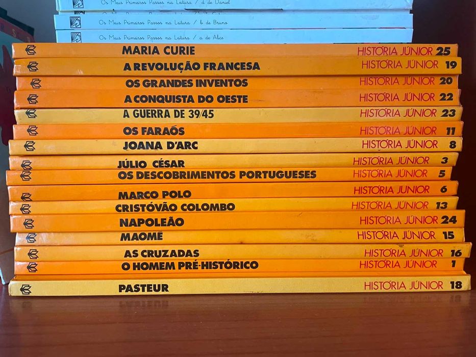 Coleção História Júnior Edições ASA (Lote de 16 Volumes OU Venda Individual)