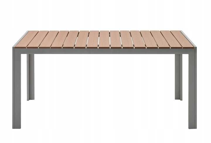 STÓŁ Ogrodowy Kompozytowy Tarasowy Stolik TARAS prostokątny 156 cm