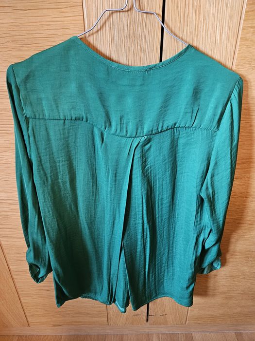 Blusa, Zara, verde.