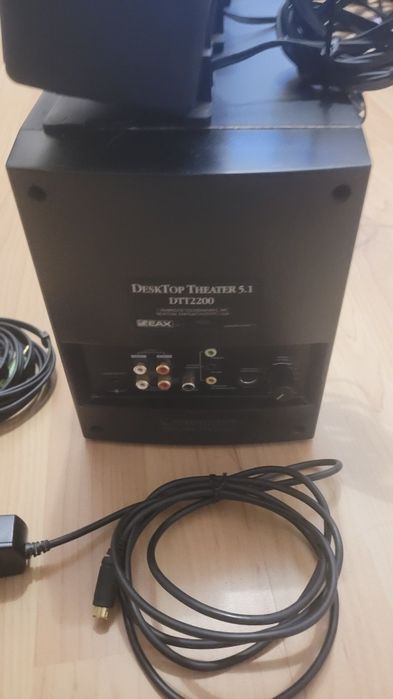 Creative DTT2200 - 3 głośniki, subwoofer, pilot