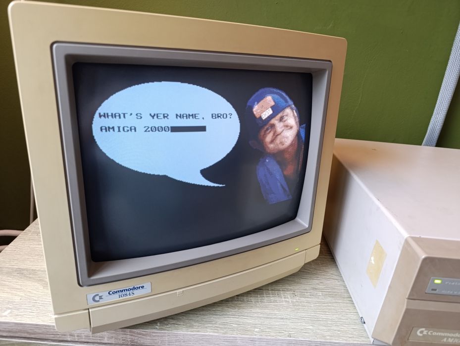 Amiga 2000 commodore stary komputer niezwykle rzadki