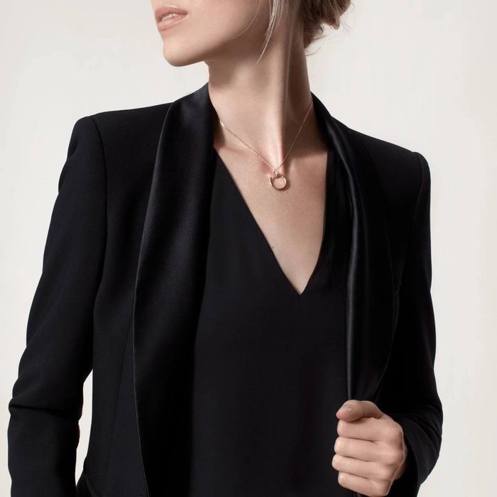 Золотое Колье в стиле JUSTE UN CLOU с бриллиантами