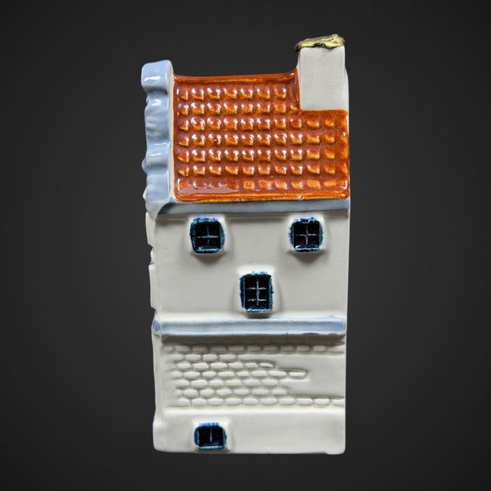Kolekcjonerski ceramiczny domek karafka Amsterdam Herengracht Royal Goedewaagen B61/071924