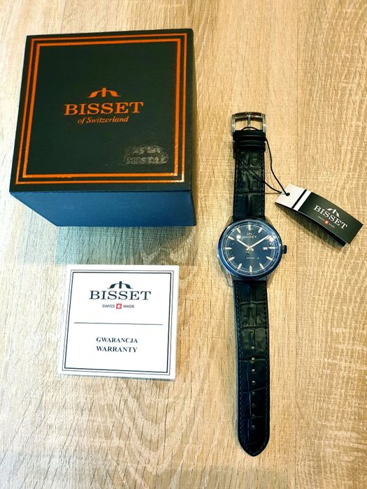 Zegarek męski Bisset nowy !
