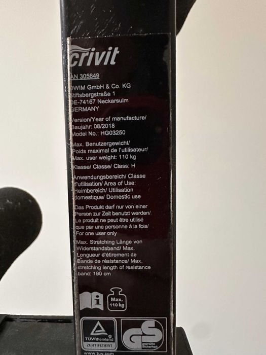 Banco de treino Musculação Abdominais dobravel com extensao muscular