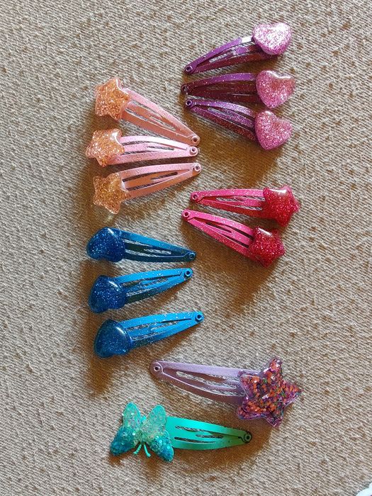 Zestaw spinek do włosów.Kraina lodu.Frozen.Elsa,Anna,Elza.Spinki