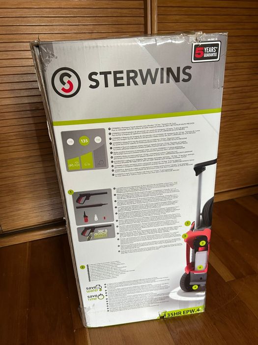 Máquina de Lavar à Pressão Sterwins 135HR EPW.4 – NUNCA UTILIZADA