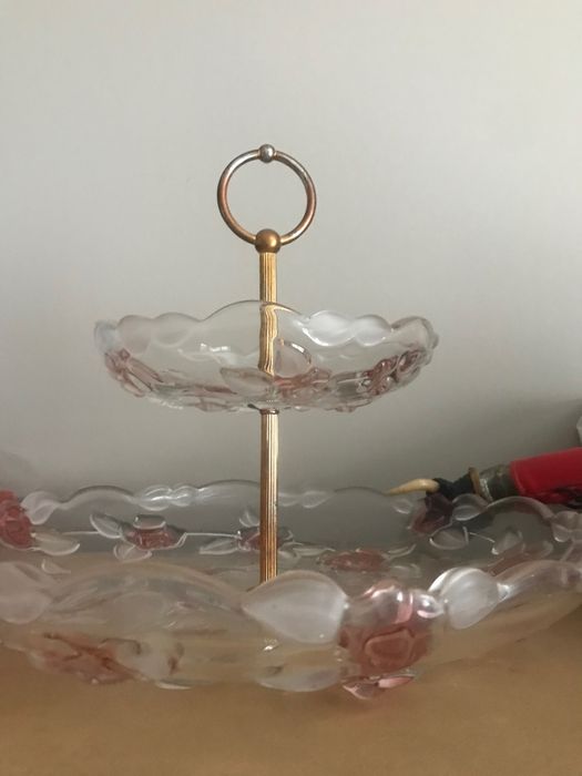 Олень,тарелки фарфор , блюдо 30/30 см, конфетница