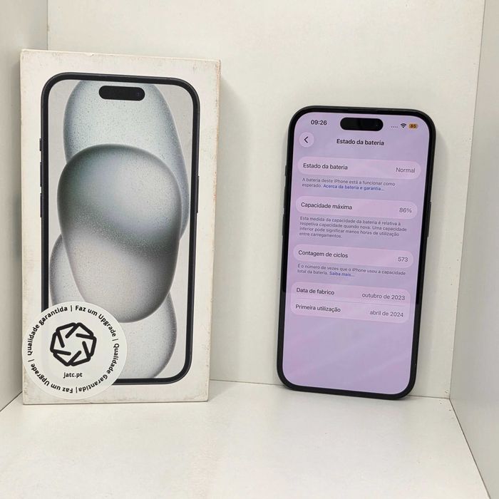 iPhone 15 128GB – Como Novo | Garantia | Financiamento