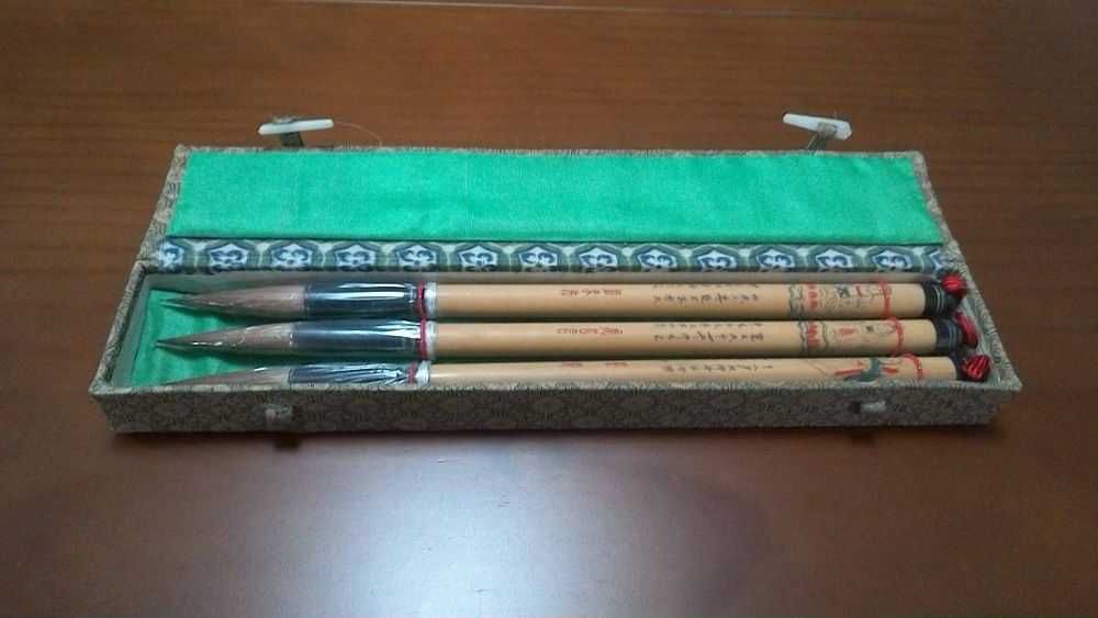 pinceis para caligrafia TRADICIONAL chinesa