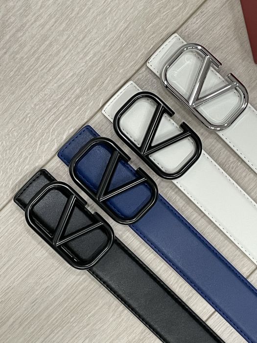 Ремень Valentino Garavani Leather Belt (кольорові)