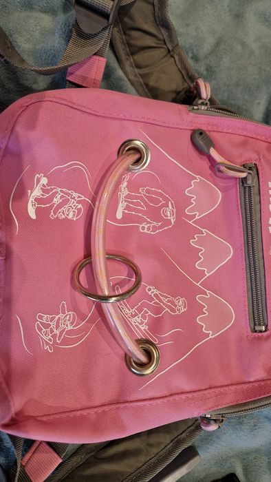 Uprząż smycz plecak MDX one pink nowy  snowboard narty