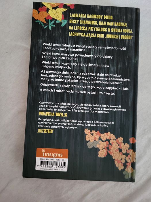 PSALM dla urodzonych w dziczy , autorstwa Becky Chambers twarda okł