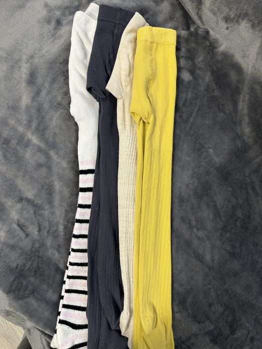 Зимові теплі колготи на дівчинку. Розмір 116. 4 пари