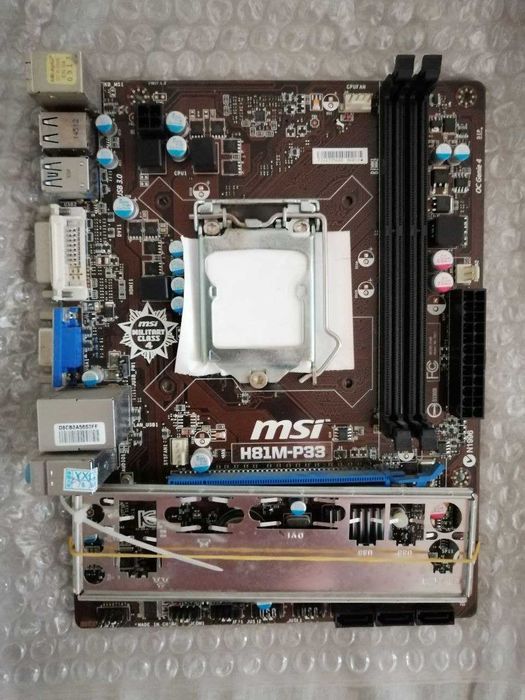 Материнська плата 1150 MSI b85, h81 опт, розбріб