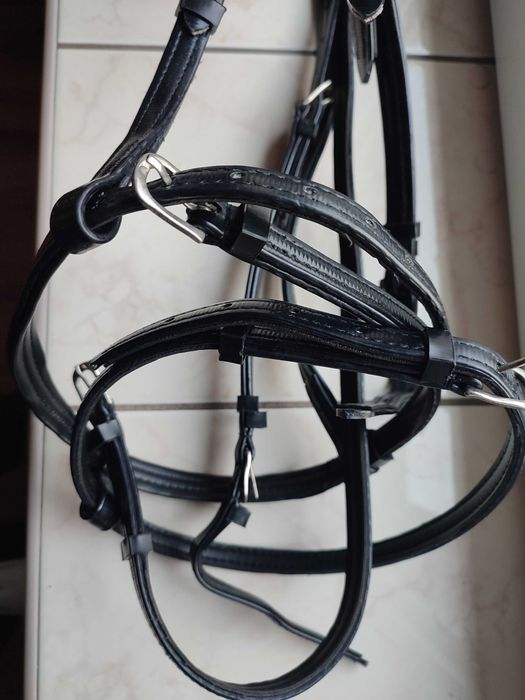 Ogłowie Daslö full syntetyk