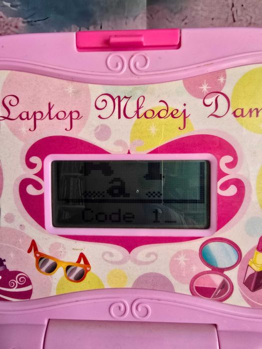Interaktywny laptop edukacyjny "Laptop Młodej Damy"