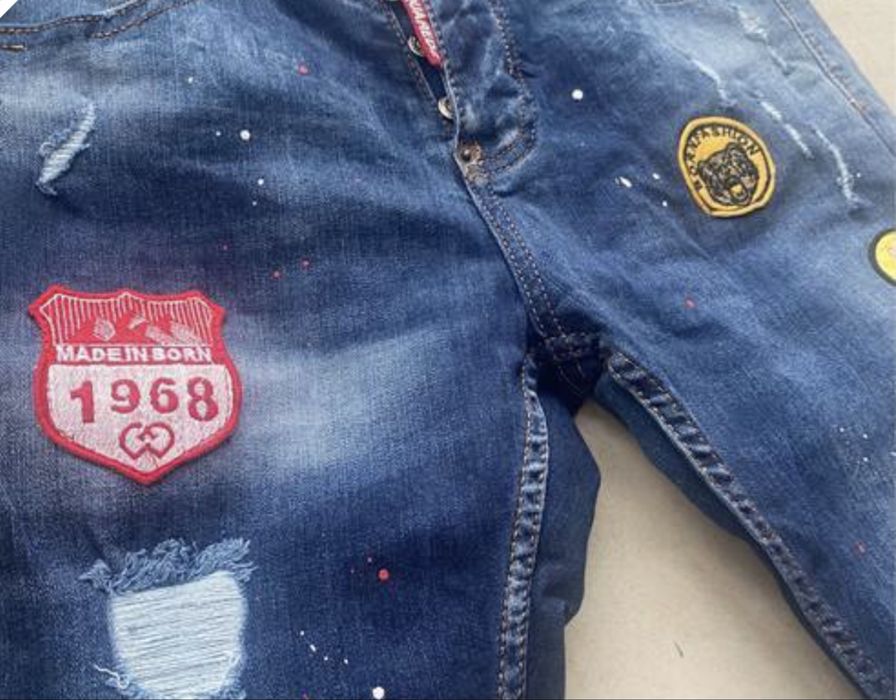 DSQUARED2 – Męskie jeansy z charakterem 42