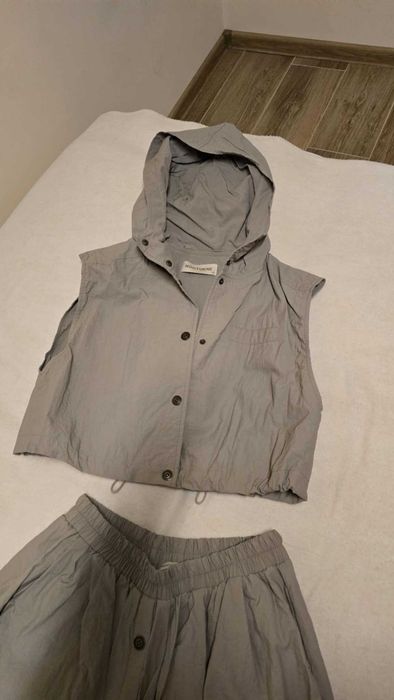 Komplet damski khaki