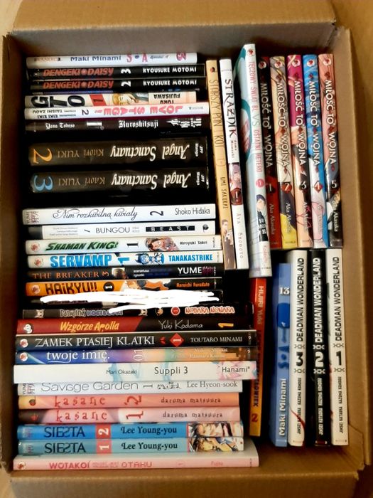 38 mang zestaw różne tytuły