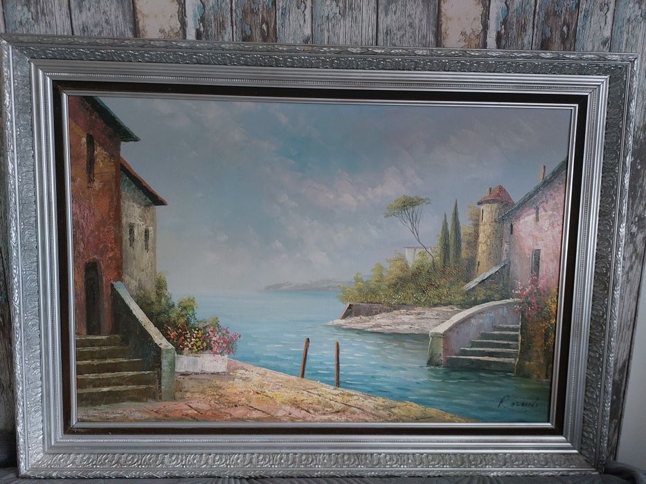 Obraz olejny - antyk