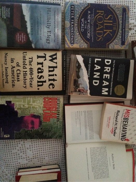 Silk Roads - White Trash - Edward Luce livros história e economia