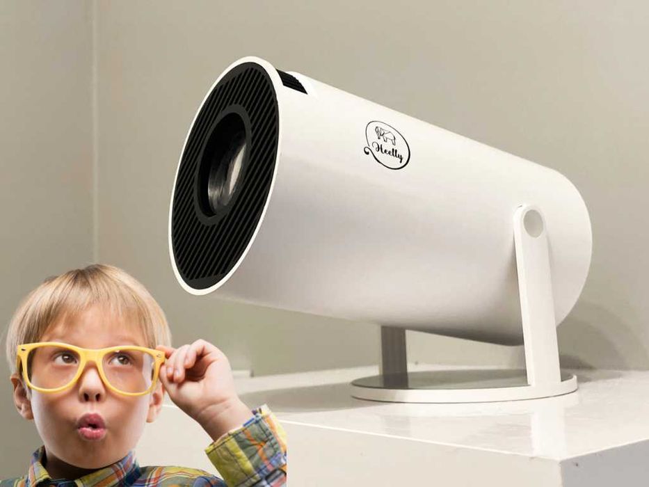 PROJEKTOR LED 4K Android Smart TV WiFi 5GHz Kino domowe