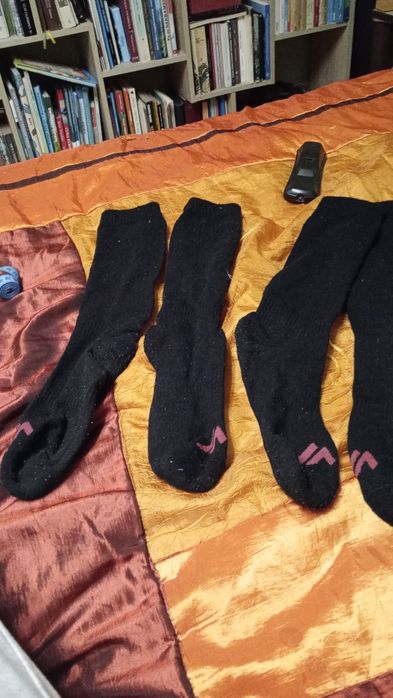 Zestaw dwóch par skarpetek narcierskich unisex 35/38