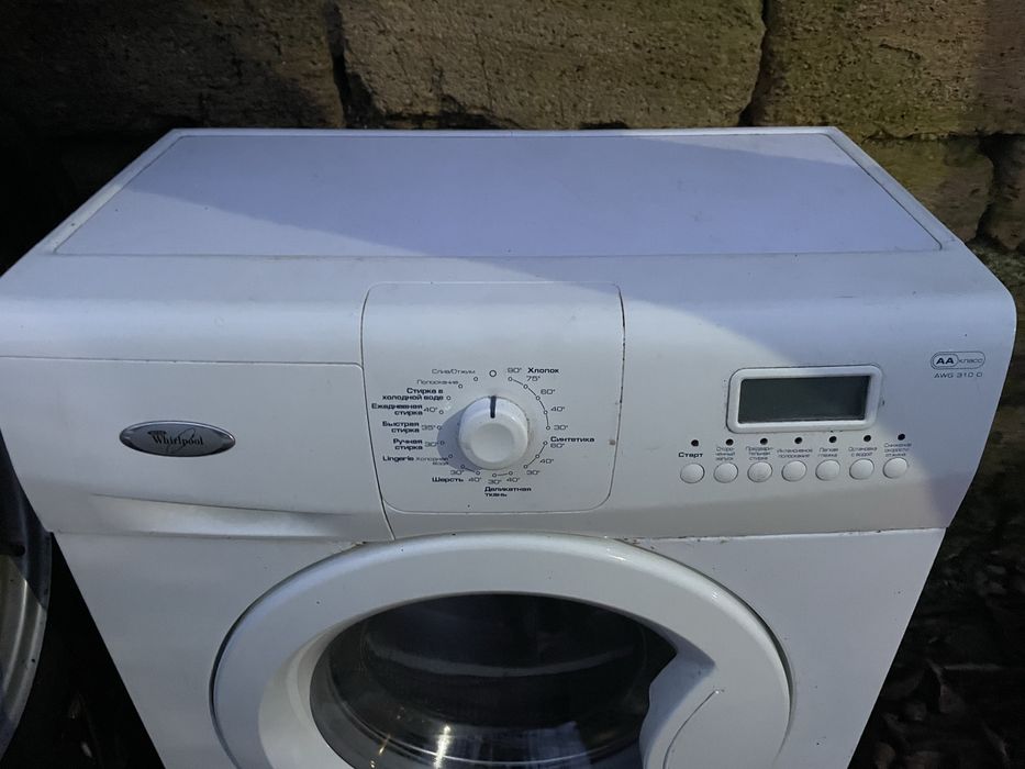 Стиральная машинка whirpool awg310d