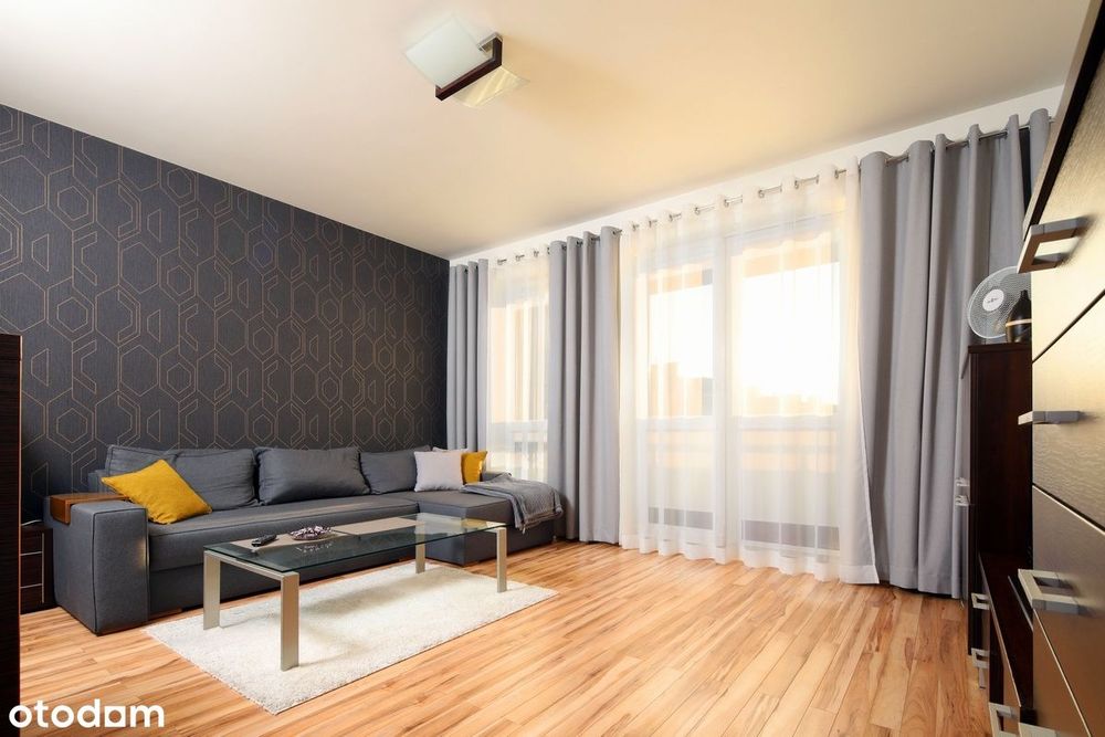 Umeblowane 2 pokoje 44 m² | balkon | blisko centrum od października