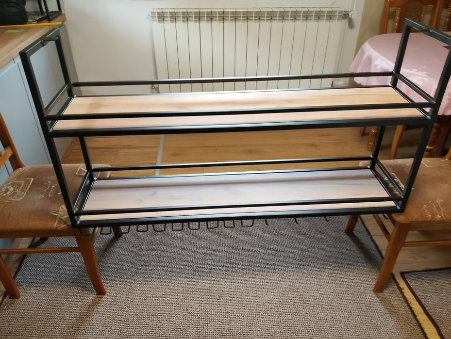 Metalowa półka sufitowa/ścienna