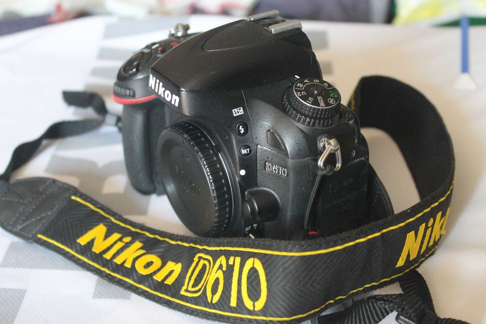 Camara Nikon D610 full frame (corpo)